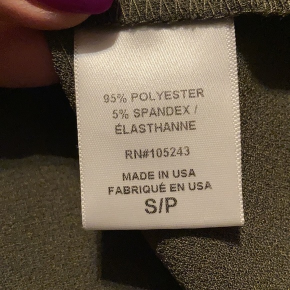 Olive green Babeau dress - Picture 6 of 6